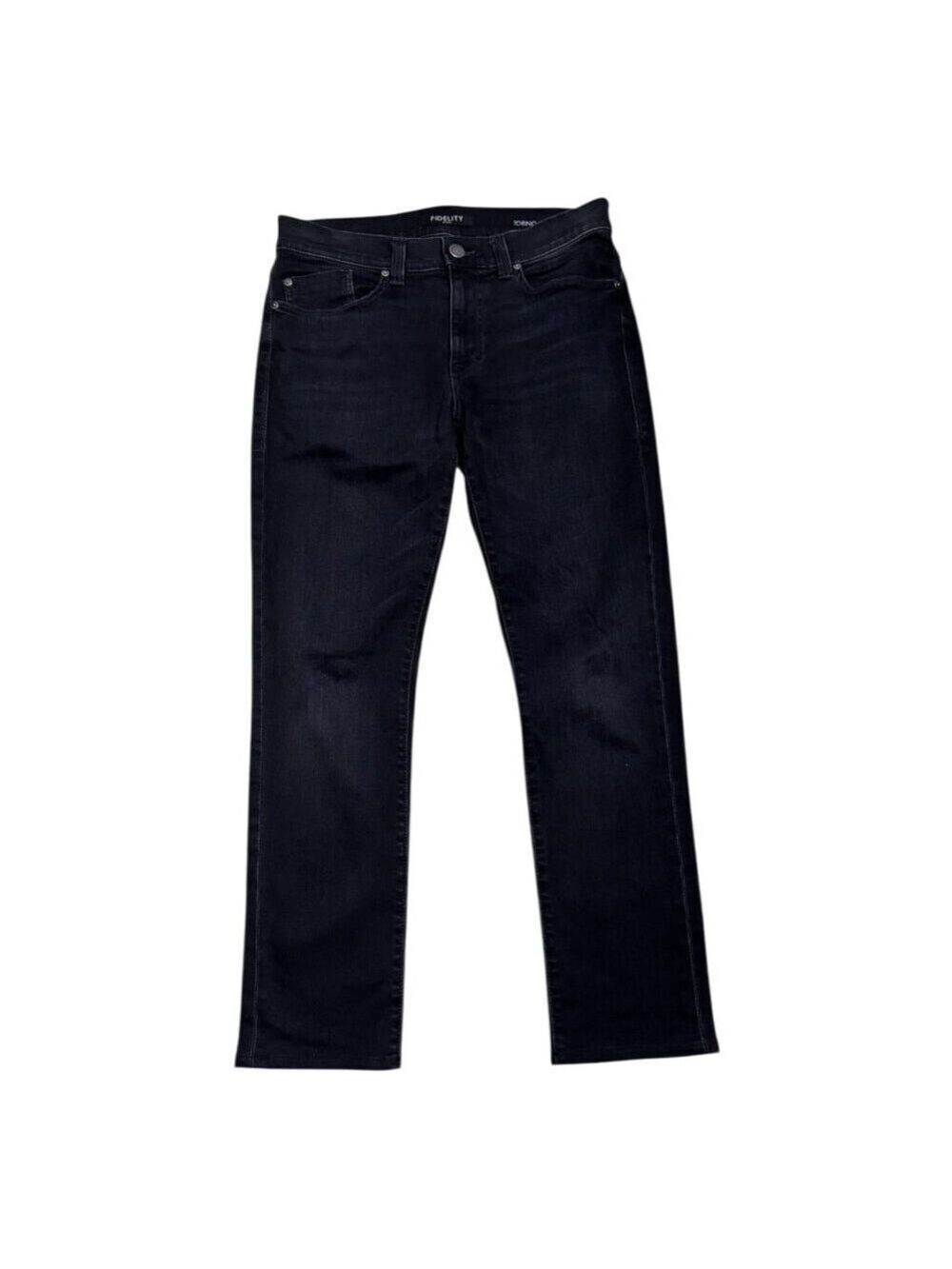 FIDELITY DENIM TORINO Luxury Designer Slim Stretch Casual Denim Jeans Mens 30x30